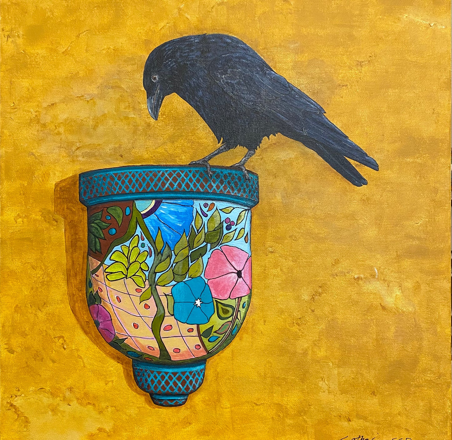 Crow Pot